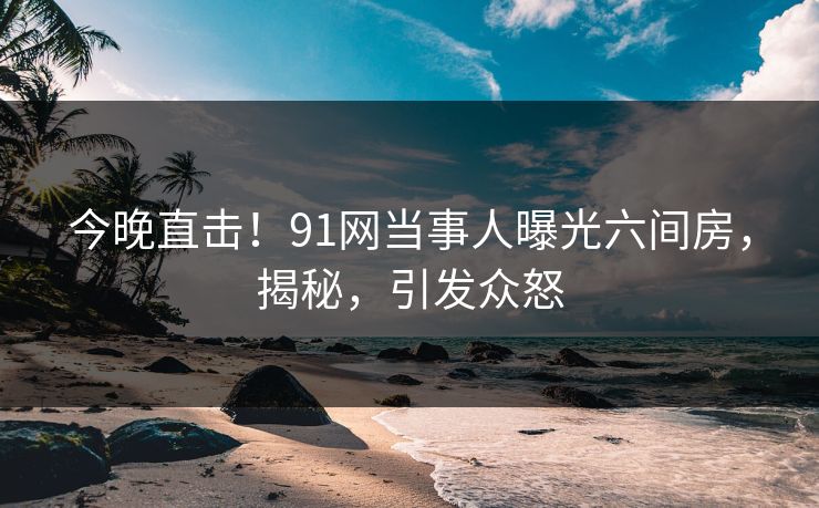 今晚直击！91网当事人曝光六间房，揭秘，引发众怒